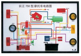 摩托车教具、模型及电教板